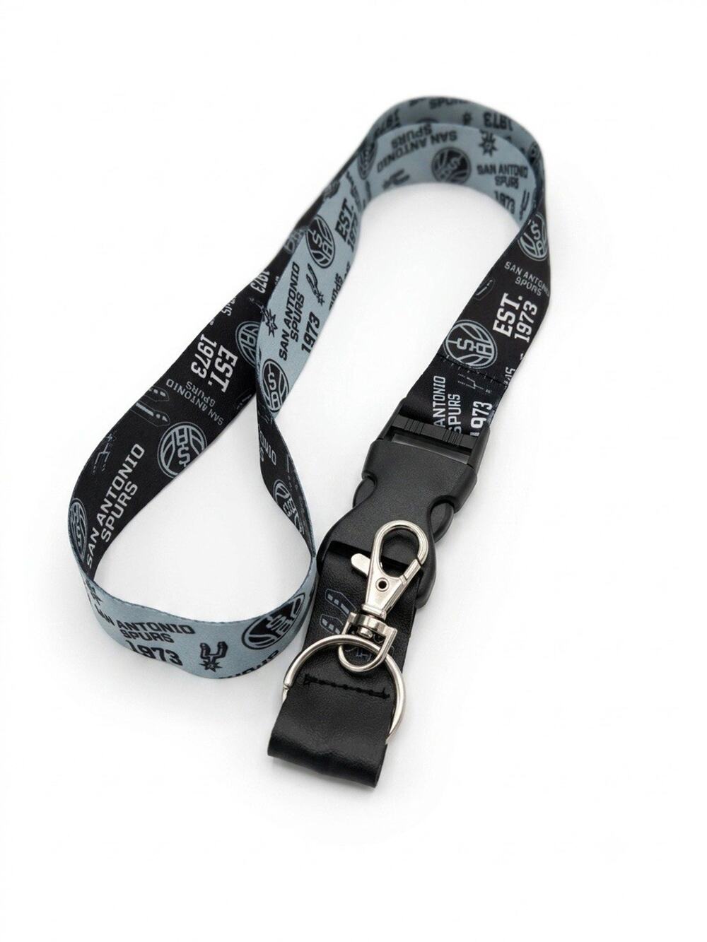 San Antonio Spurs Reversible Graphic Detachable Lanyard